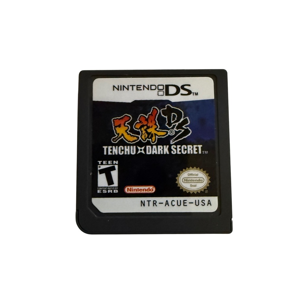Tenchu Dark Secret Nintendo DS Game NTR ACUE USA Teen ESRB Rated